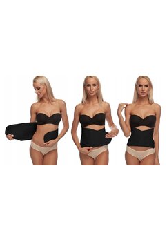 Centura dublu reglabila, postnatala, Eliza, marime universala, negru