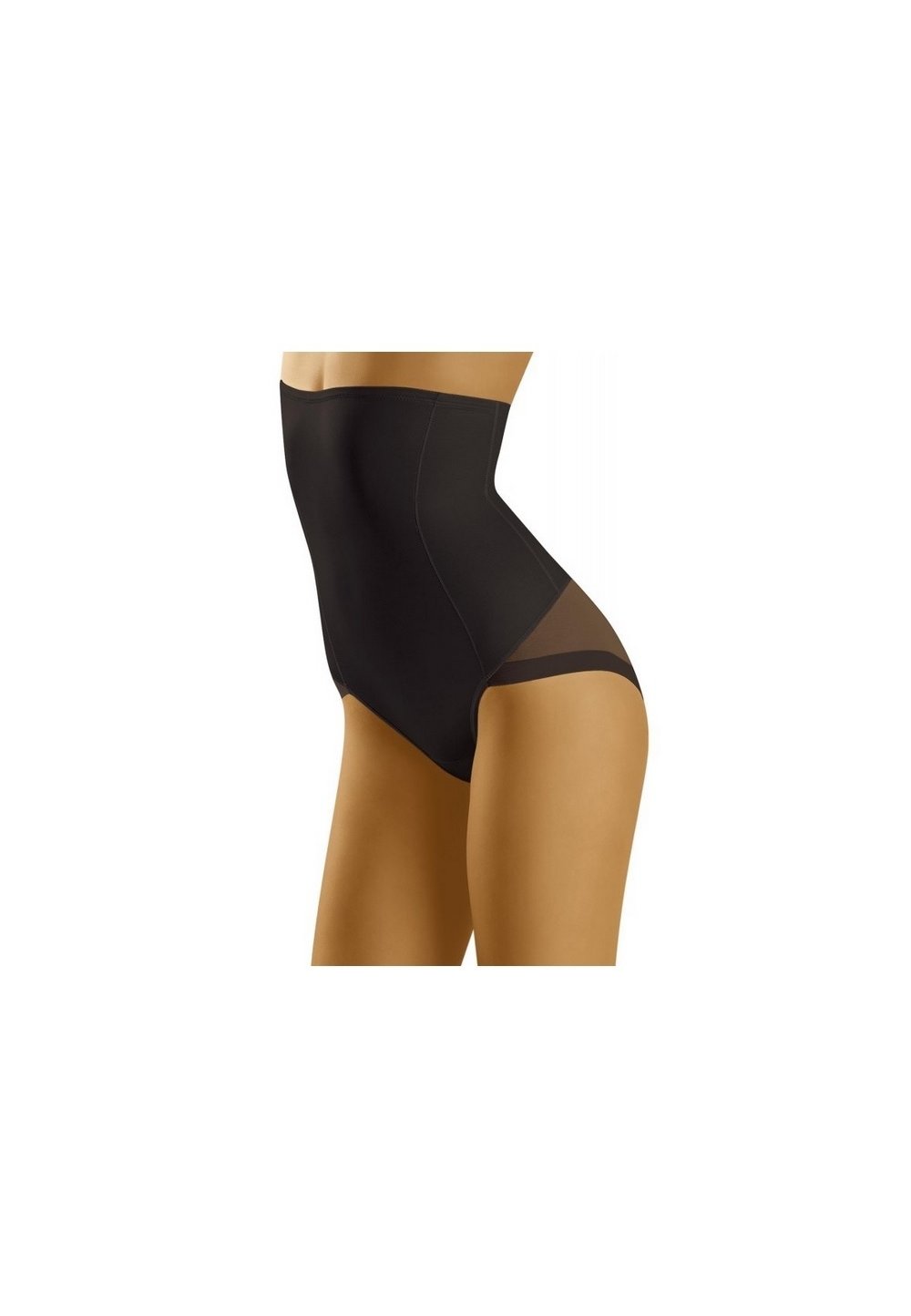 Chilot modelator cu talie inalta, Suprima, negru
