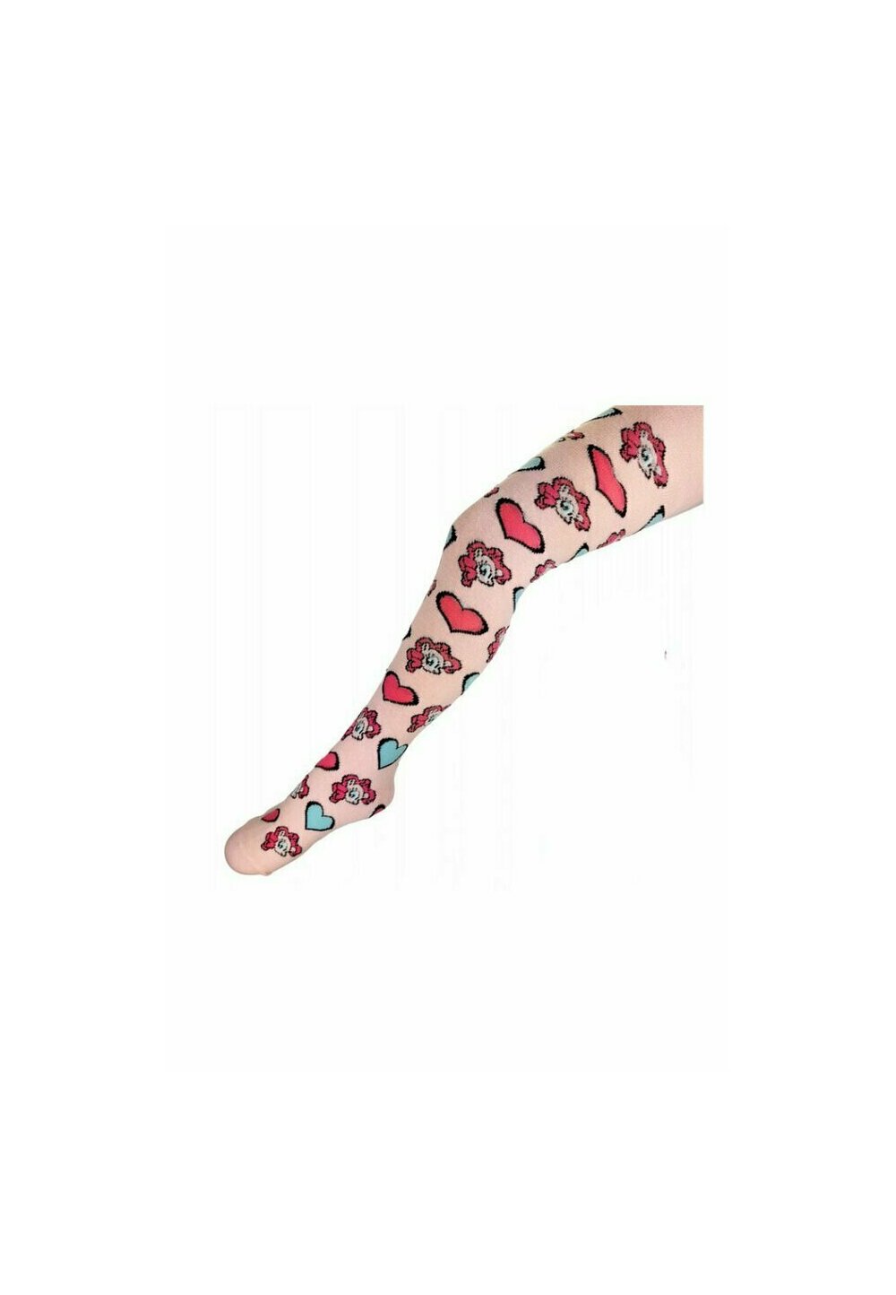 Ciorapi cu chilot, Pinkie Pie, roz cu inimioare imagine