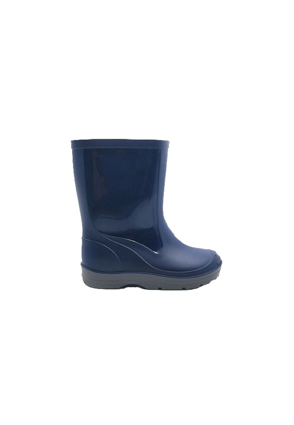 Cizme de cauciuc din PVC, fara inchidere, bluemarin
