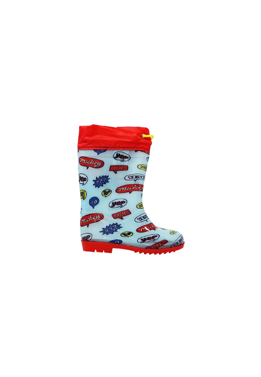 Cizme de cauciuc, Mickey Mouse, albastru deschis