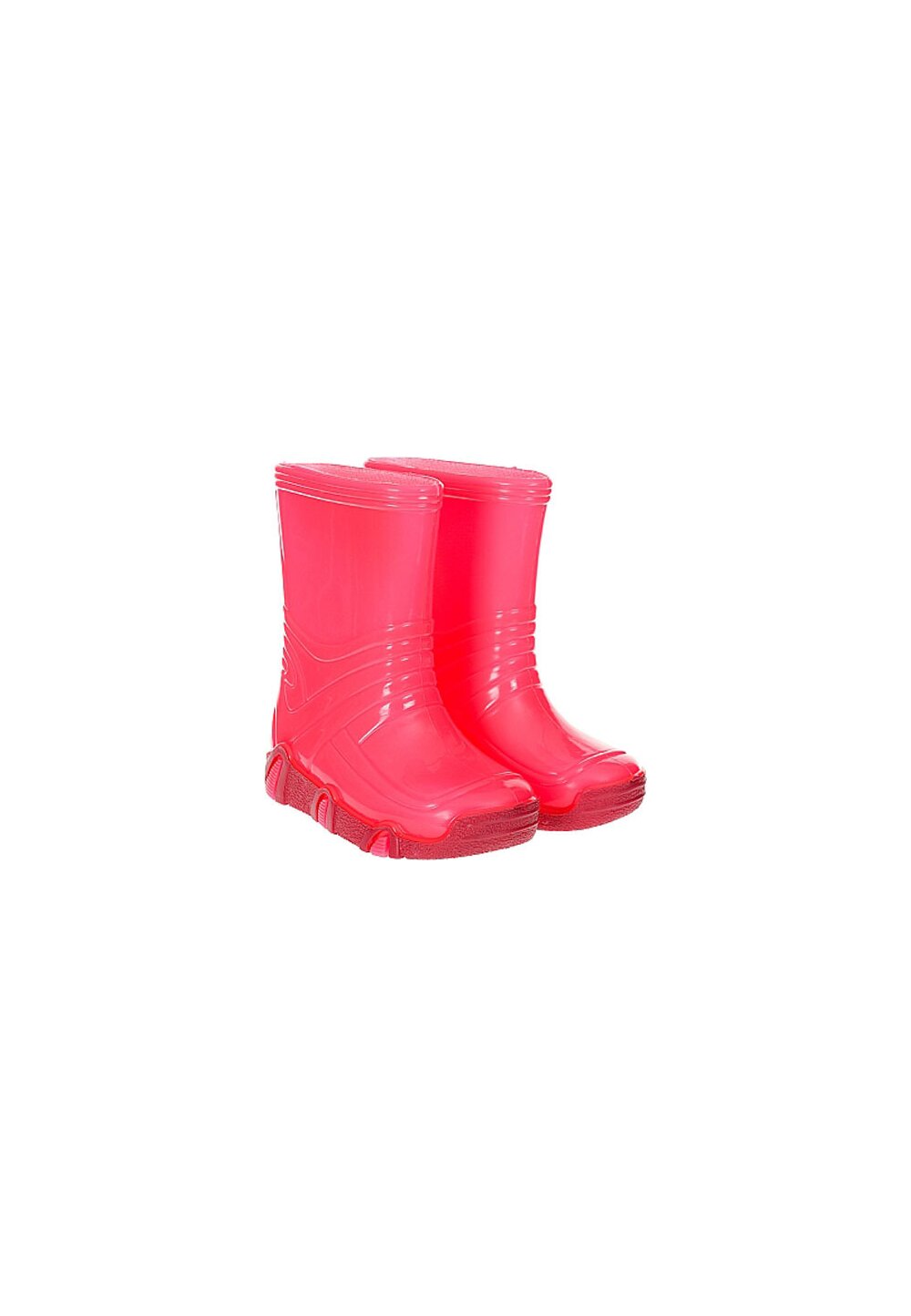 Cizme de cauciuc, roz deschis neon