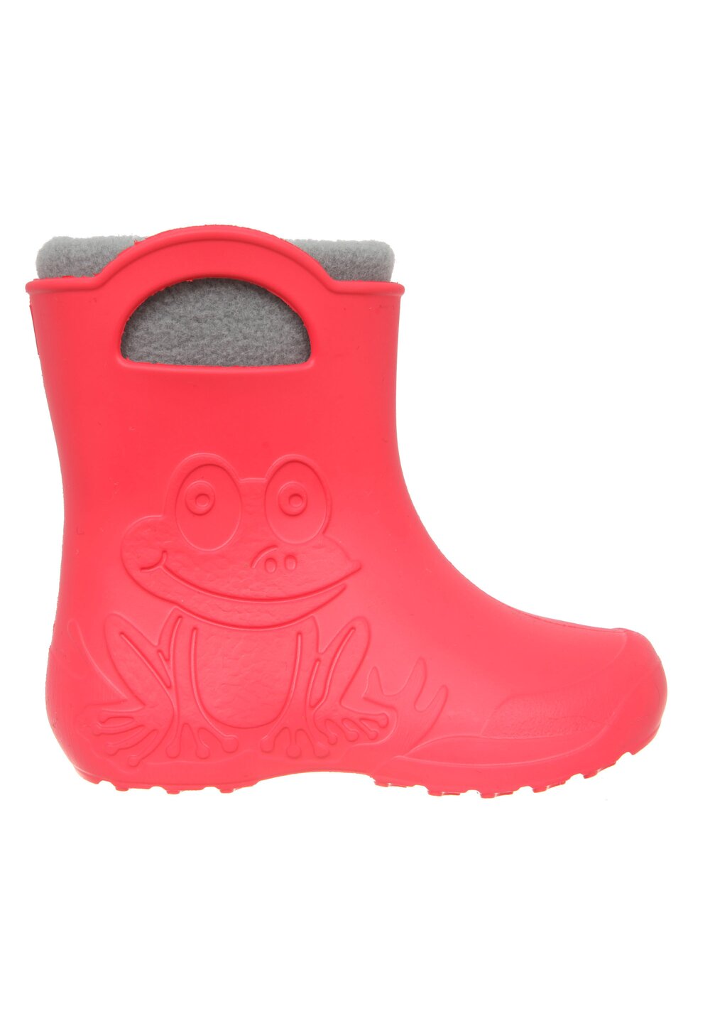 Cizme termoizolante din spuma cu ciorap, Frog, corai