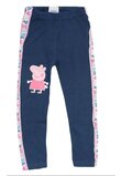 Colanti fete, 95% bumbac, Peppa Pig, bleumarin