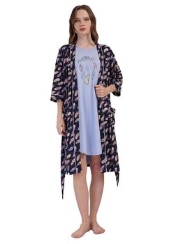 Compleu pentru femei, Keep dreaming blue, bumbac, multicolor