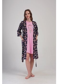 Compleu pentru femei, Keep dreaming pink, bumbac, multicolor