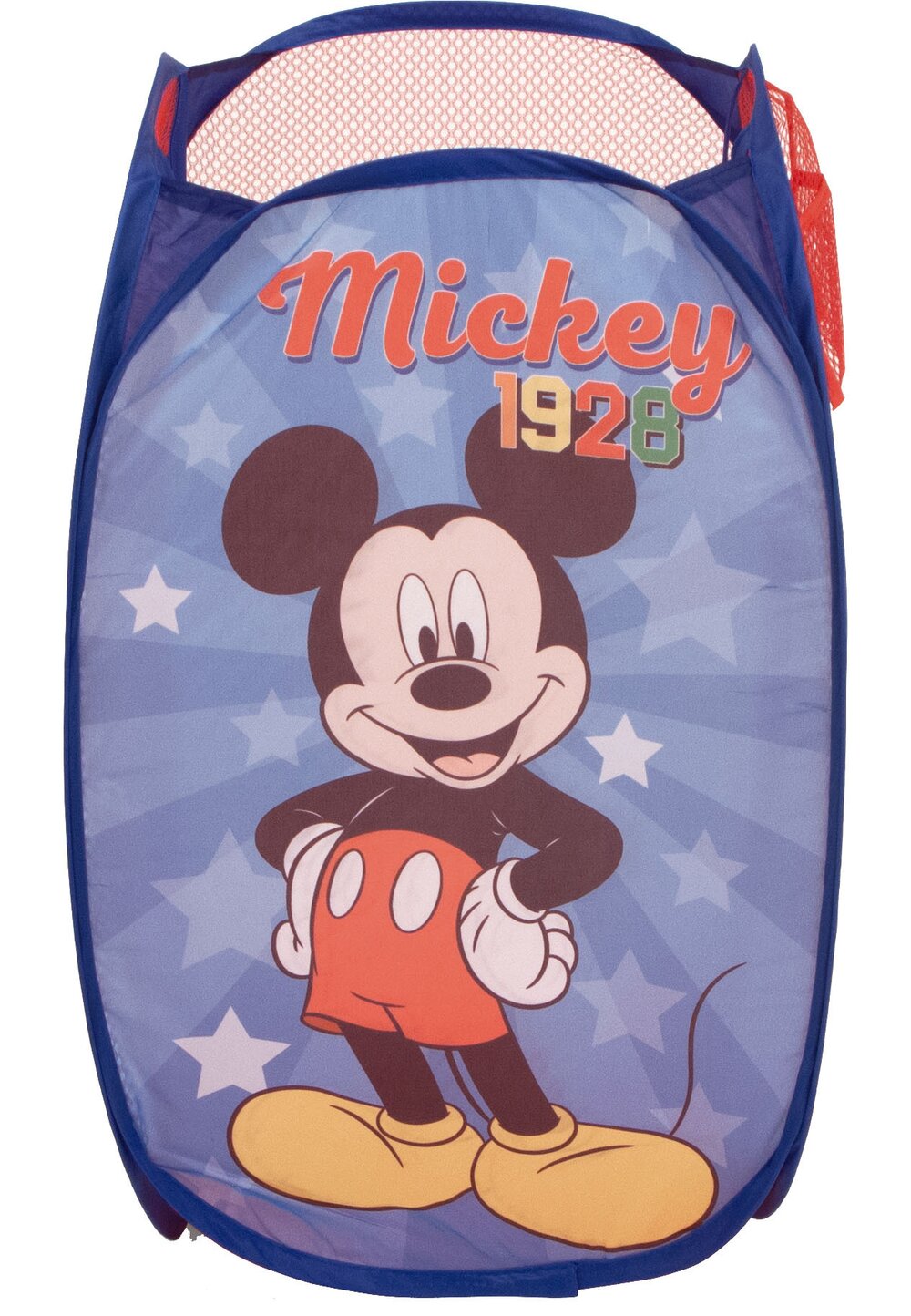 Cos pentru jucarii, poliester, Mickey 1928, albastru
