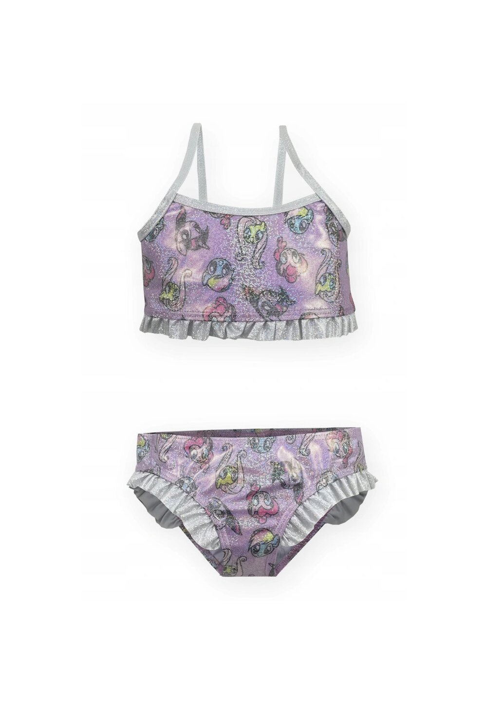 Costum de baie, 2 piese, Pony, mov