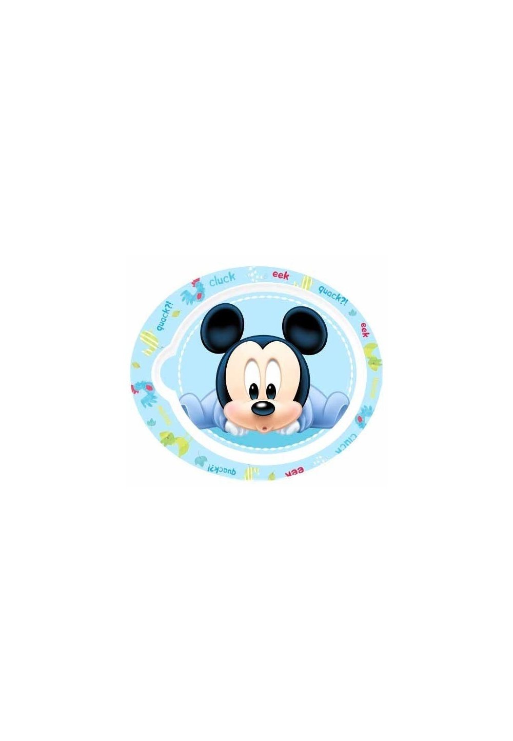 Farfurie Mickey Mouse, albastra