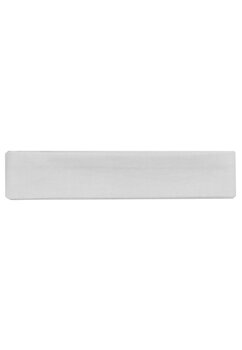 Fasa botez, muselina bumbac, alb, 160 x 4 cm