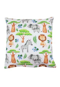 Fata de perna, bumbac, Prichindel, Zebra, 40x40cm, multicolor