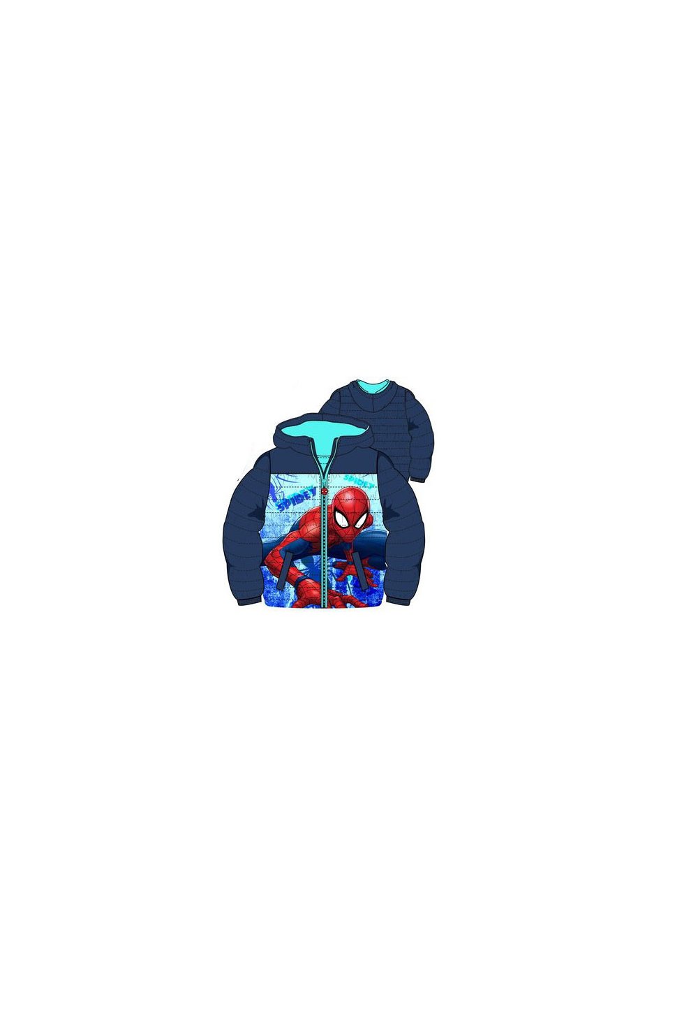 Geaca Spidey, bluemarin