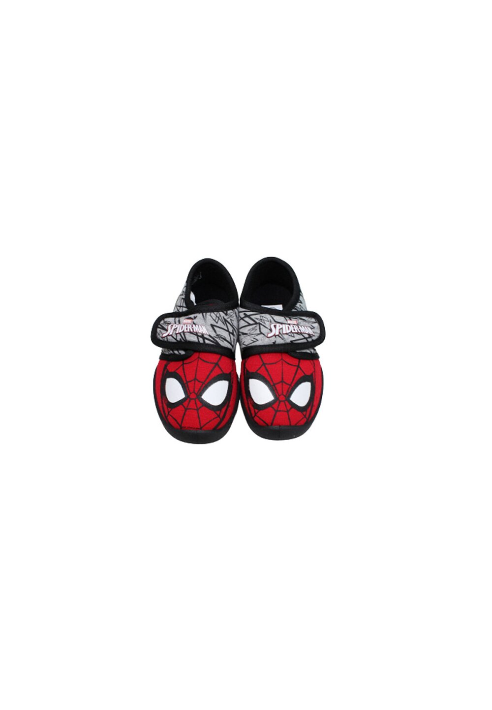 Incaltaminte interior, Spider-man, rosu cu negru