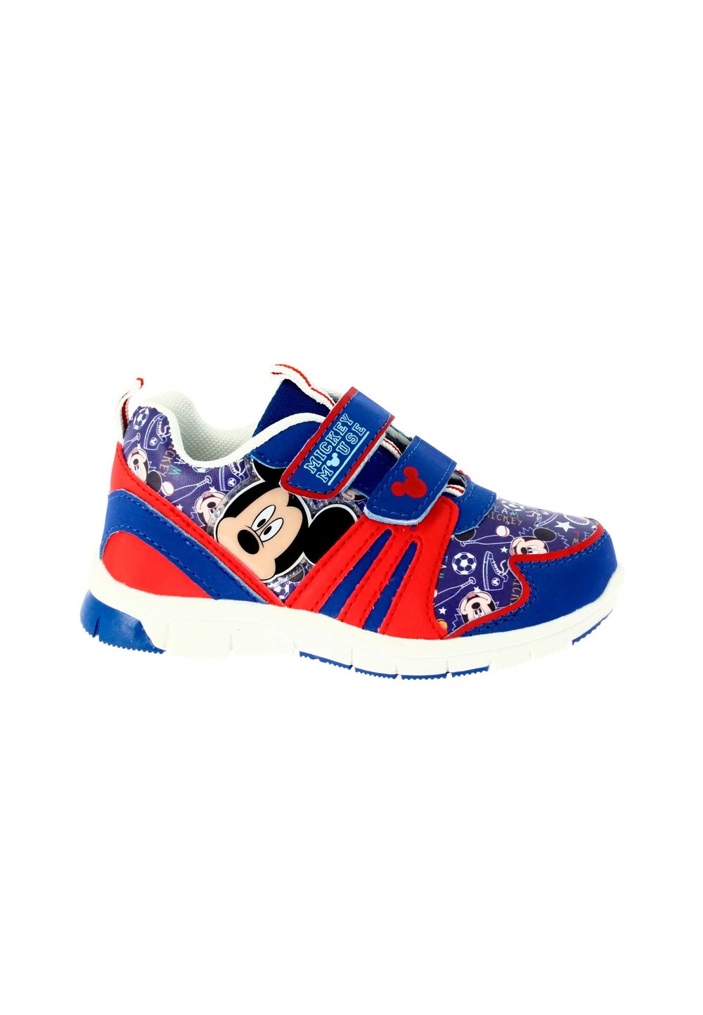 Incaltaminte sport, Mickey Mouse, albastru cu rosu