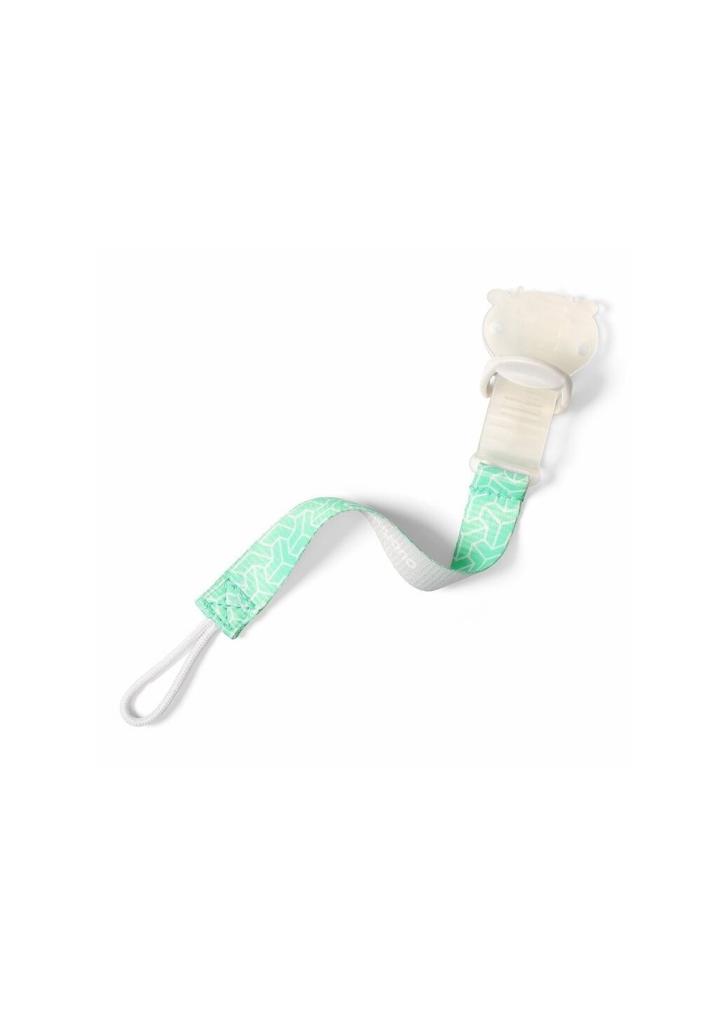 Lant pentru suzeta, Baby ono, cu clips, turcoaz