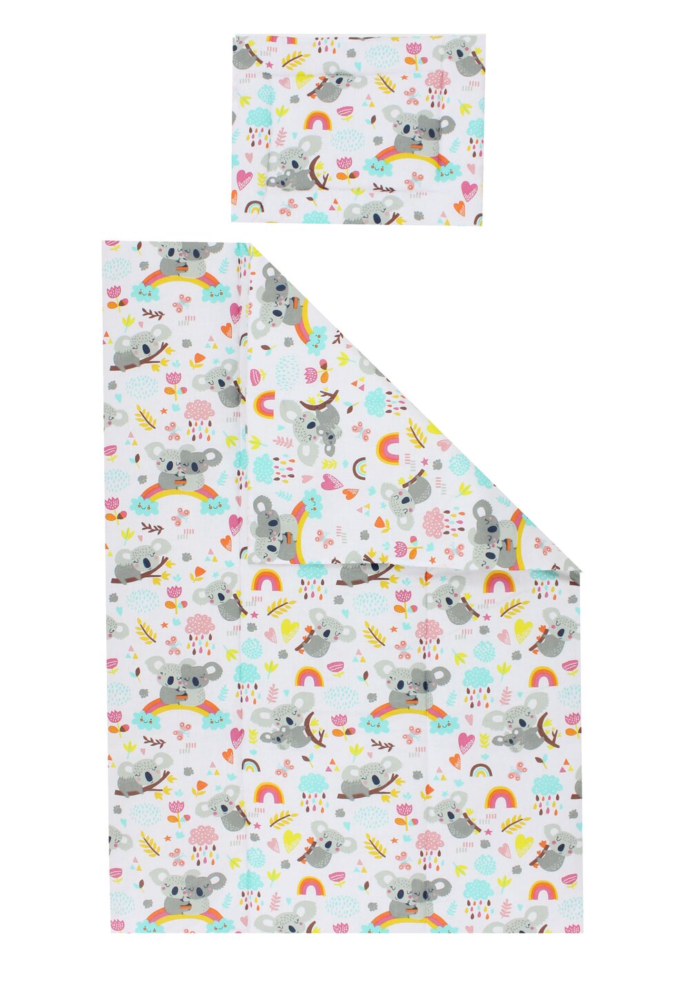 Lenjerie 2 piese, Prichindel, Ursulet Koala, 120x60cm