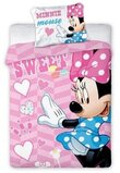 Lenjerie de pat, Minnie Mouse, Sweet, 100x135cm