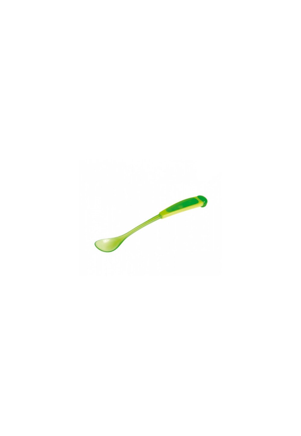 Lingurita cu maner lung, Canpol, +4 luni, verde imagine