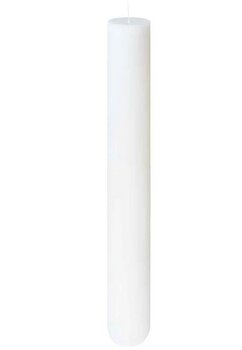 Lumanare clasica, botez, alba, 35 cm