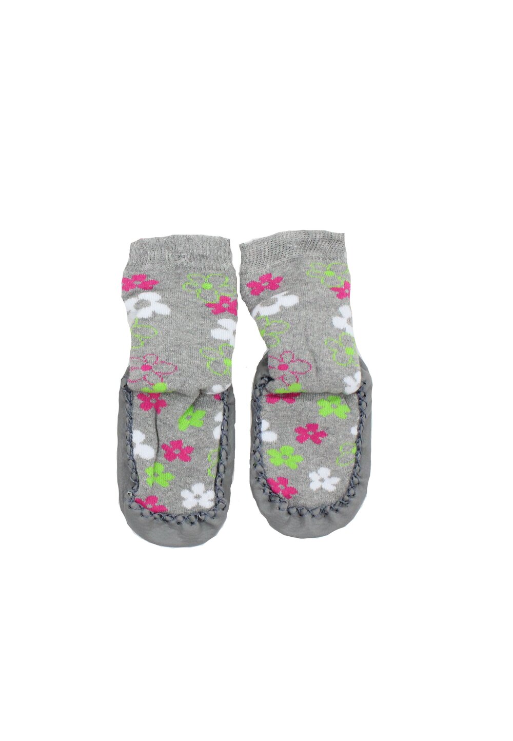 Mocasini, Margarete colorate, gri