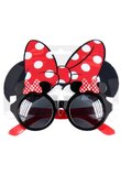Ochelari de soare, Minnie Mouse, negru cu rosu
