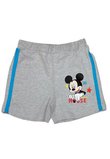 Pantalon scurt Mickey, bebe, gri