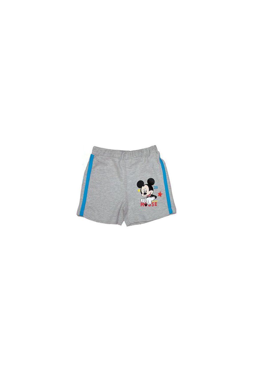 Pantalon scurt Mickey, bebe, gri