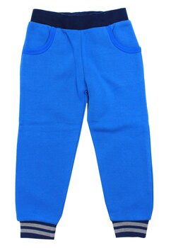 Pantaloni de trening, baieti, poliester, Eric, albastru