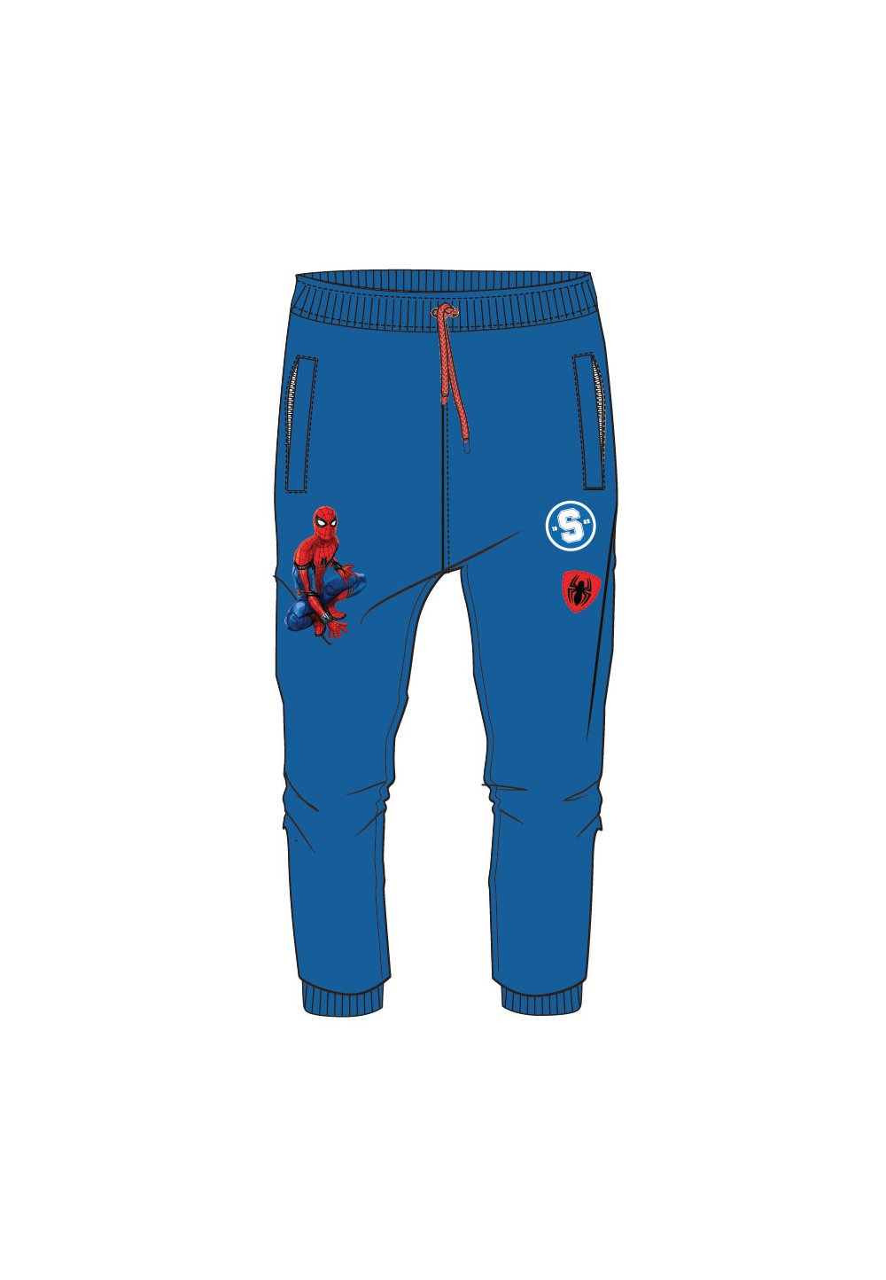 Pantaloni de trening, S is for Spider, bluemarin