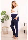 Pantaloni gravide, 95% bumbac, Lena, bleumarin