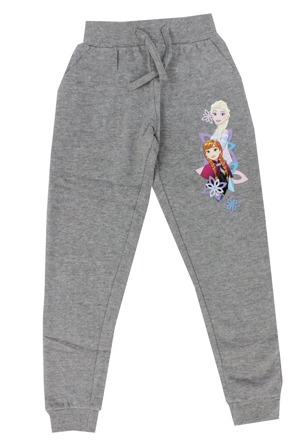 Pantaloni trening, Frozen, gri cu buzunare
