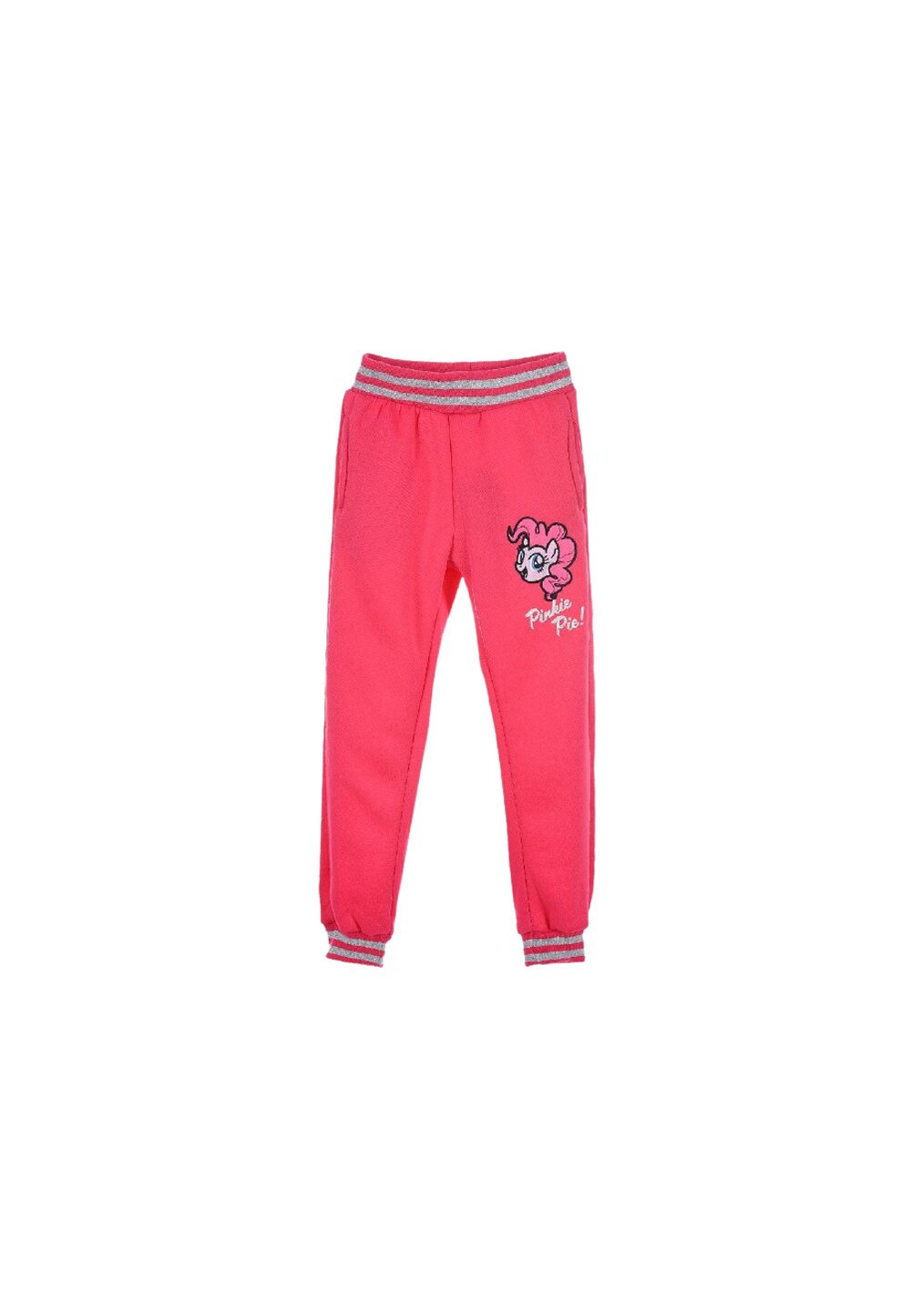 Pantaloni trening, Pinkie Pie!, roz cu broderie