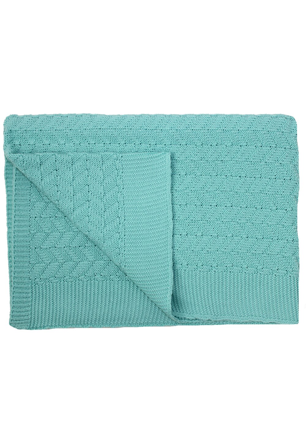 Paturica tricotata, Vivi, verde, 90x90cm
