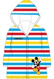 Pelerina de ploaie, PVC, cu dungi, Mickey Mouse, multicolor