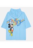 Pelerina de ploaie, PVC, cu imprimeu, Choose Happy Mickey, albastru