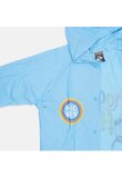 Pelerina de ploaie, PVC, cu imprimeu, Choose Happy Mickey, albastru
