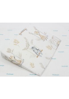 Perna antireflux, Animalute pe leagan, crem, 31x38 cm