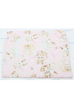 Perna antireflux, Caprioara Bambi si prietenii, 31x38 cm, roz