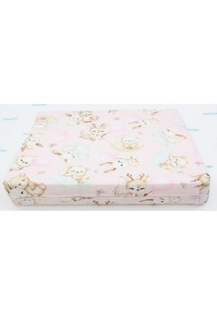 Perna antireflux, Caprioara Bambi si prietenii, 58x40 cm, roz