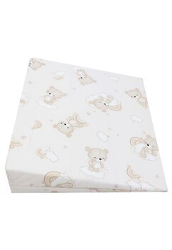 Perna antireflux, Ursulet crem pe norisor, 31x38 cm, crem