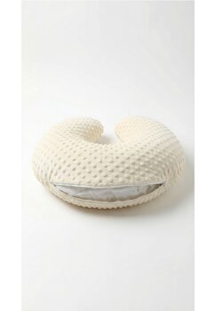 Perna de alaptat, minky, crem deschis