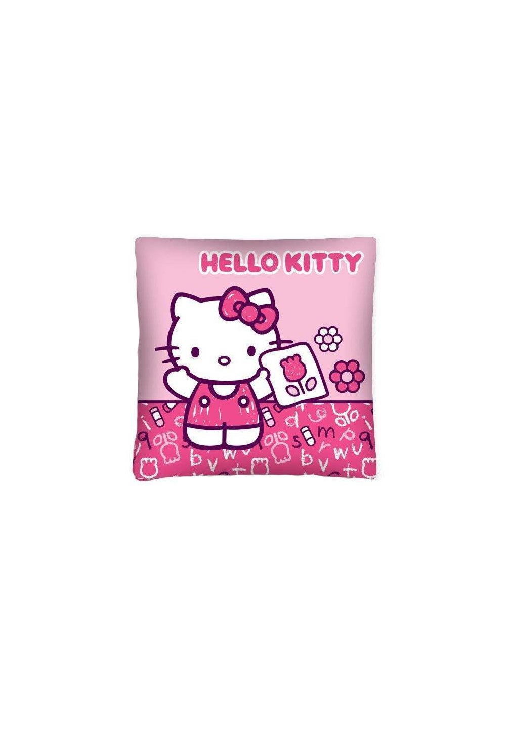 Perna Hello Kitty roz, 40x40, lalele