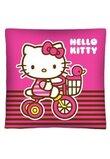 Perna, Hello Kitty, roz cu dungi, 40x40cm