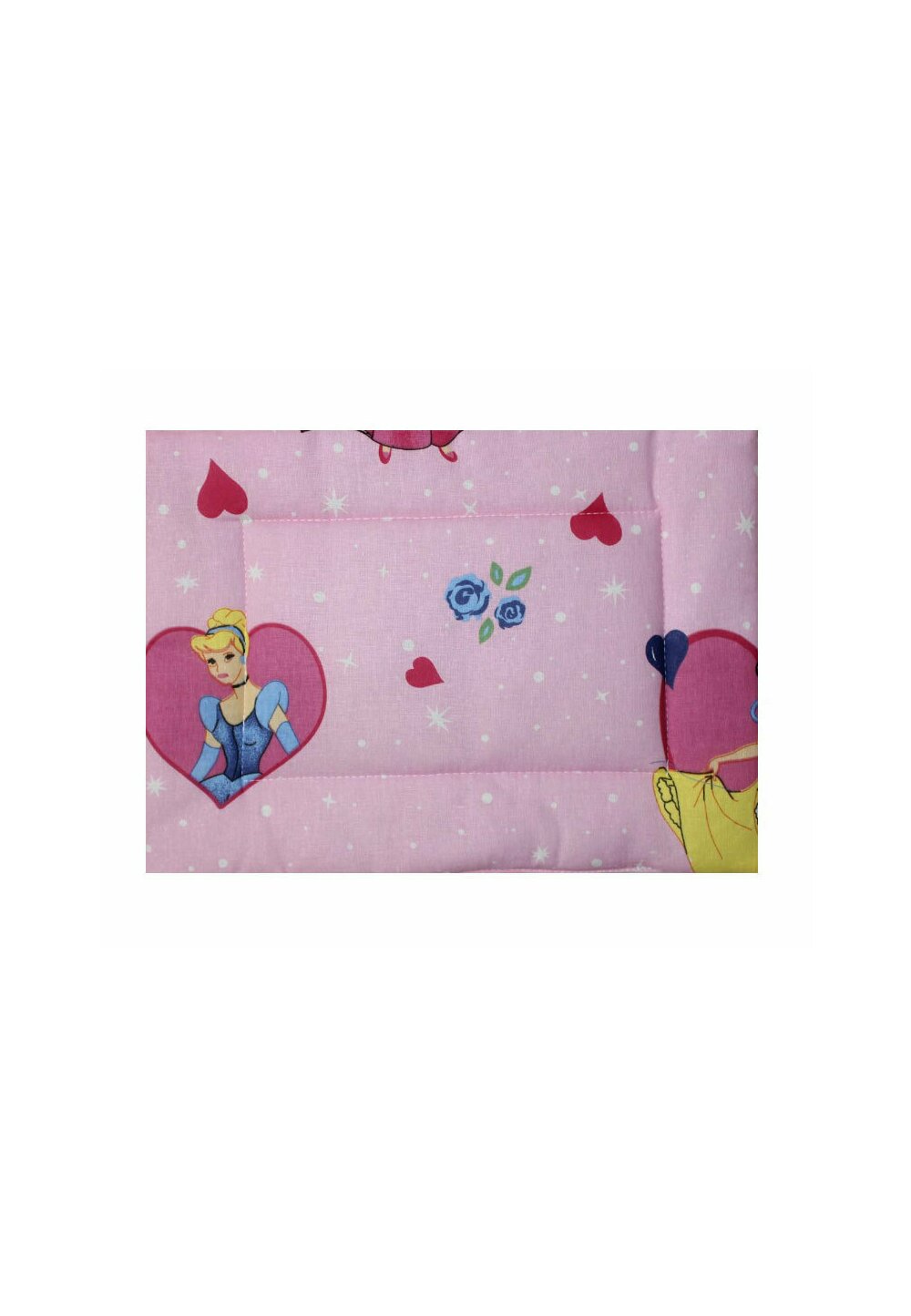 Perna slim, printese, roz, 37x28cm