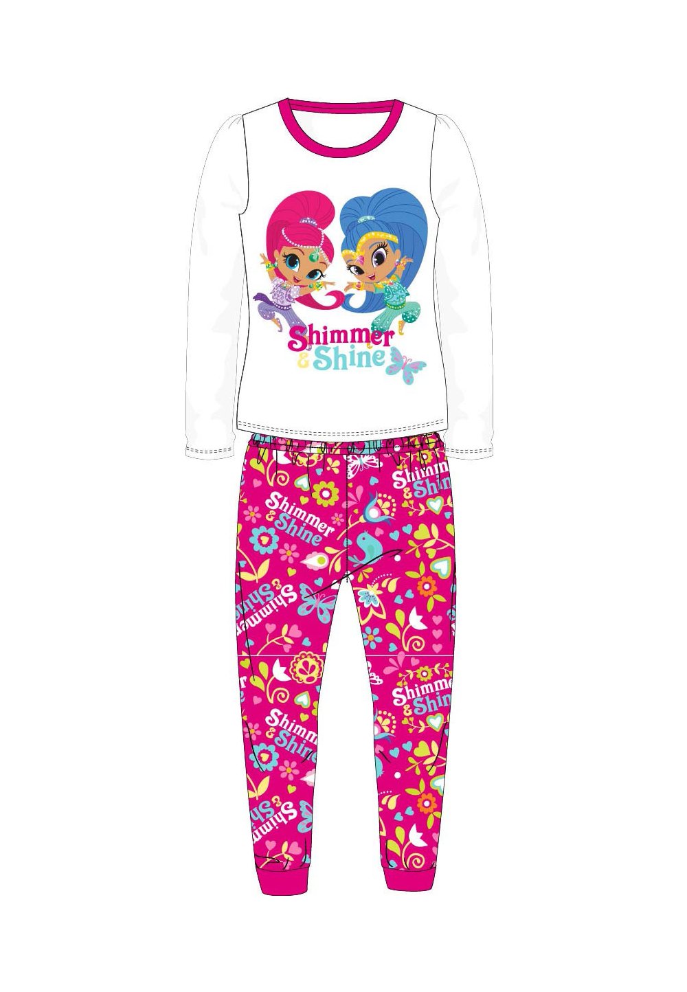 Pijama alba, Shimmer and Shine