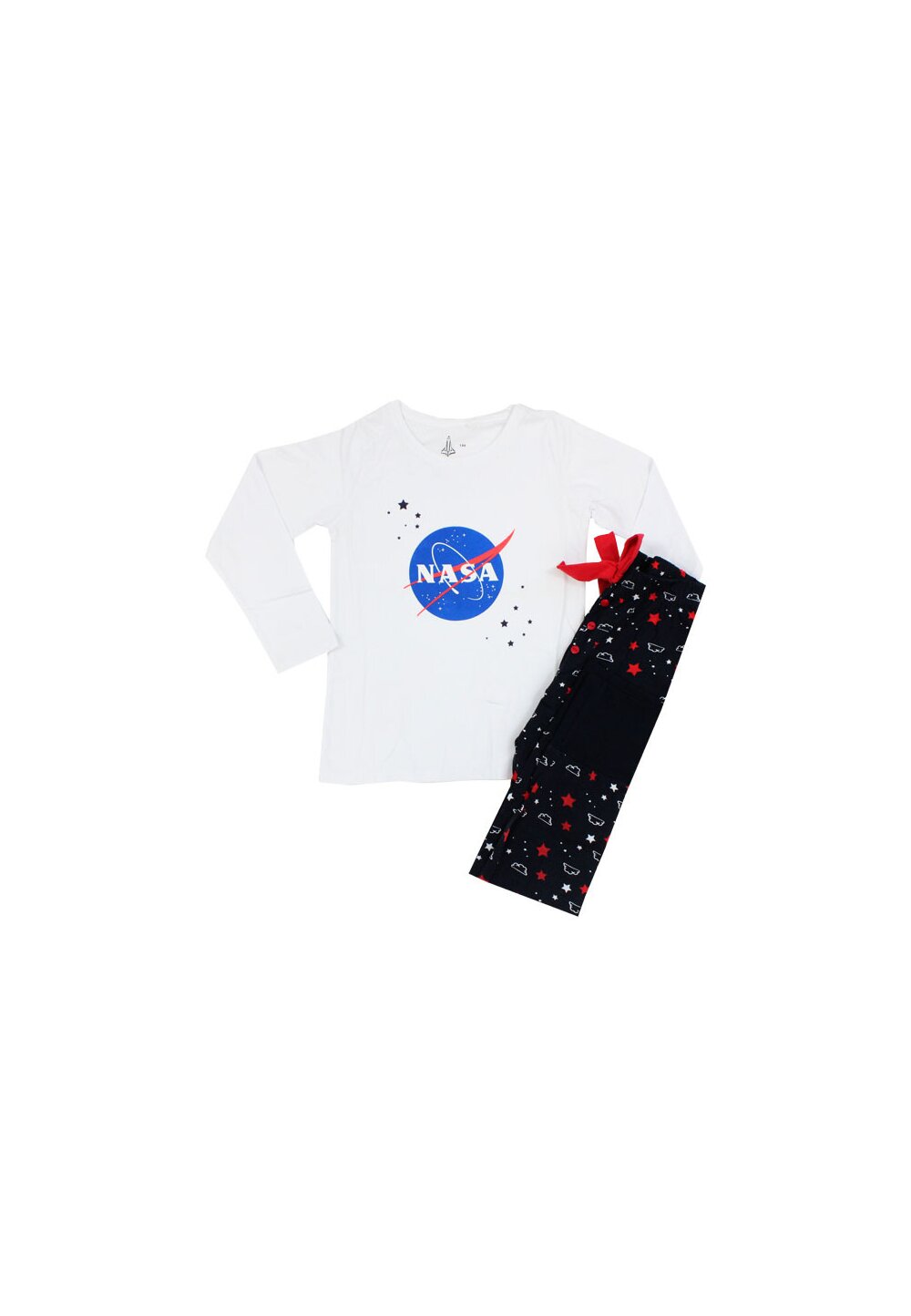 Pijama fete, Nasa alba cu stelute