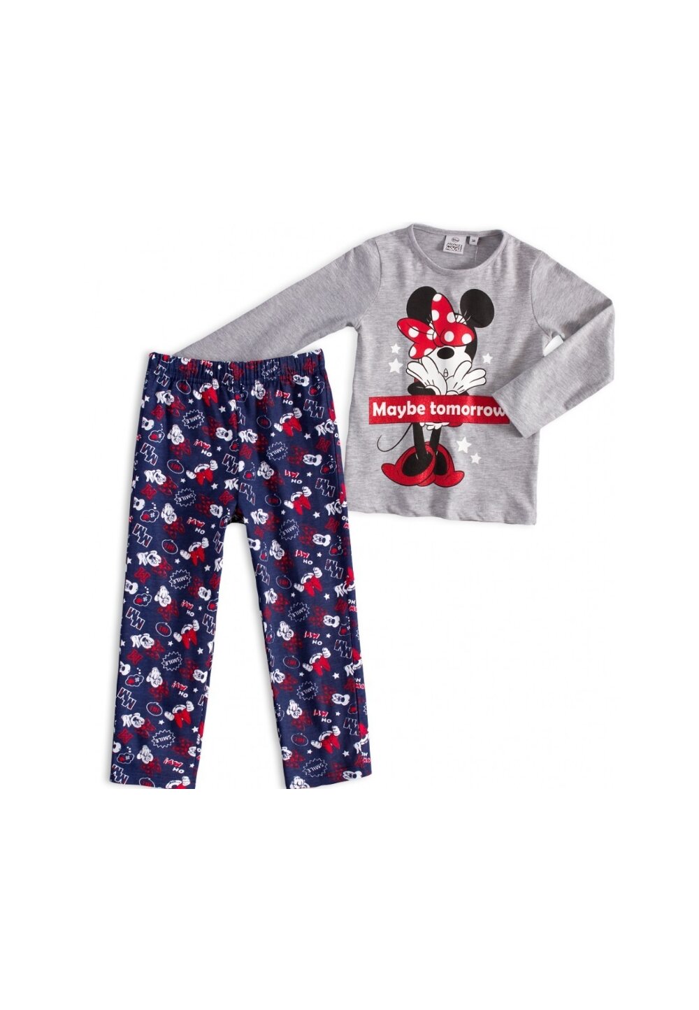 Pijama, maneca lunga, Maybe tomorrow, gri