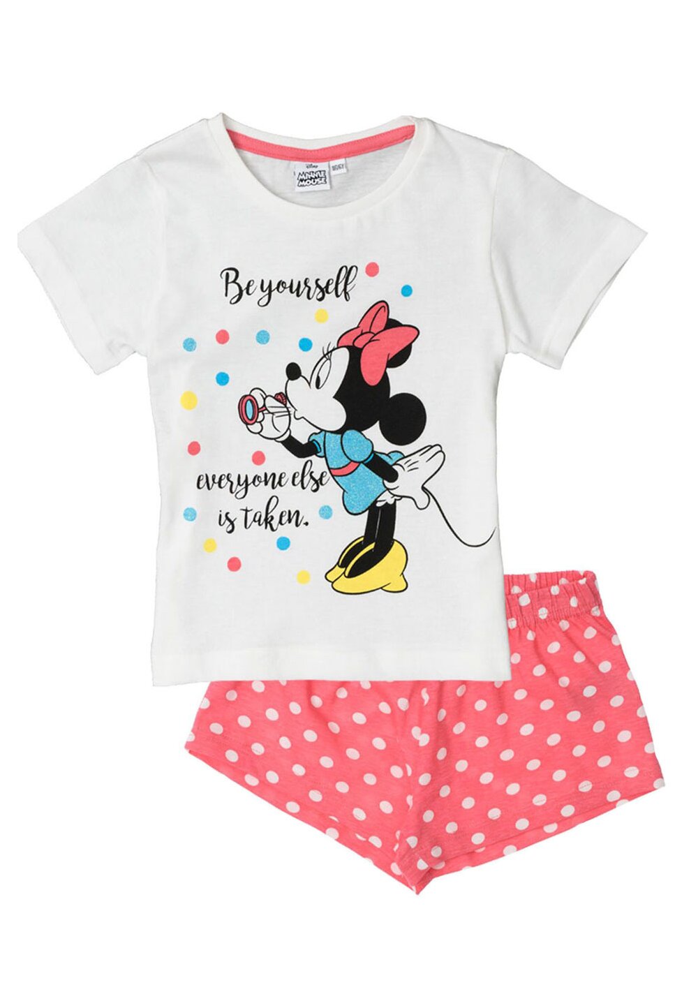 Pijama maneca scurta, Be yourself, alba