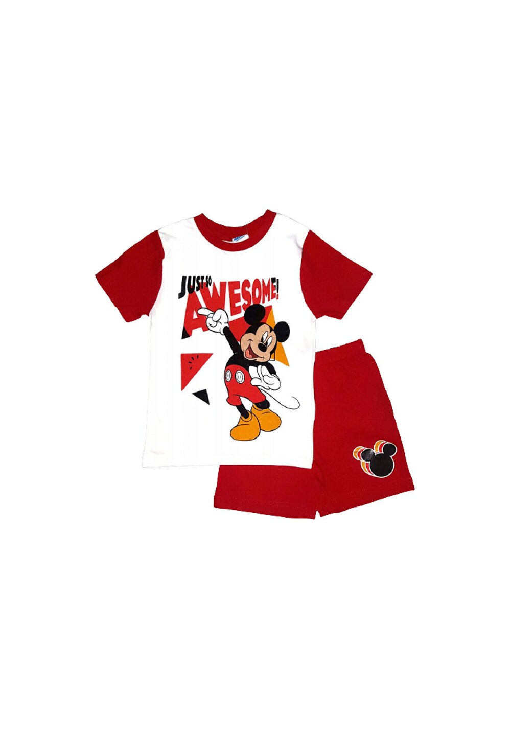 Pijama, maneca scurta, Mickey, Just so awesome, rosie