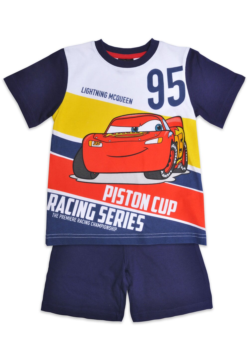 Pijama maneca scurta, Piston cup, bluemarin
